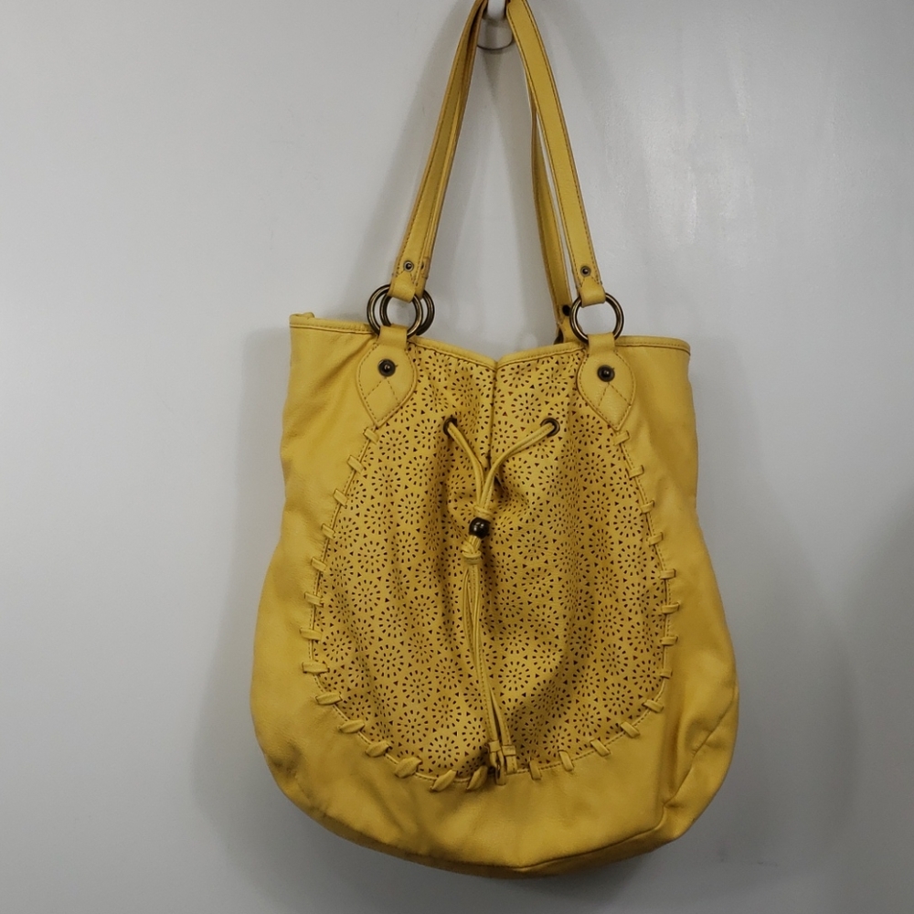 Nine West Vintage America Collection yellow purse